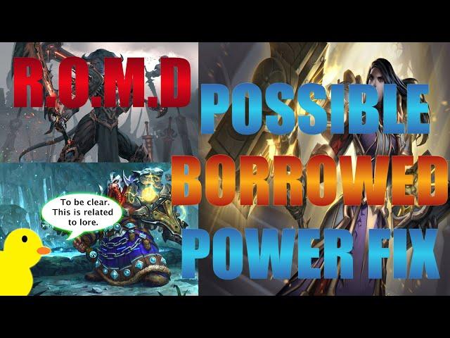 Borrowed Power and Lore    Ramblings Of a Mad Duck