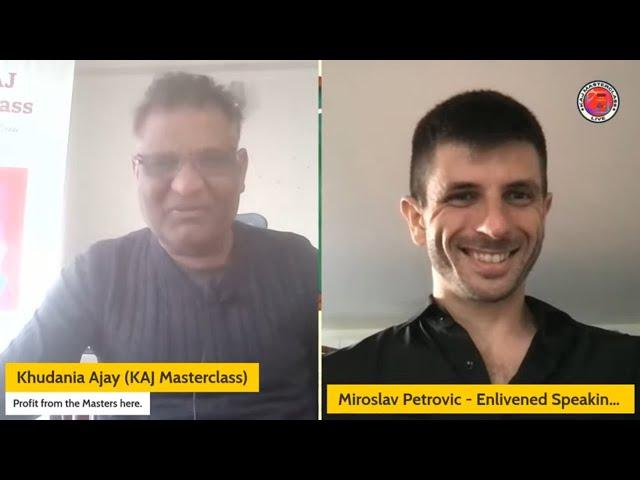 Authentic Communication & Leadership with Miroslav Petrovic | KAJ Masterclass LIVE