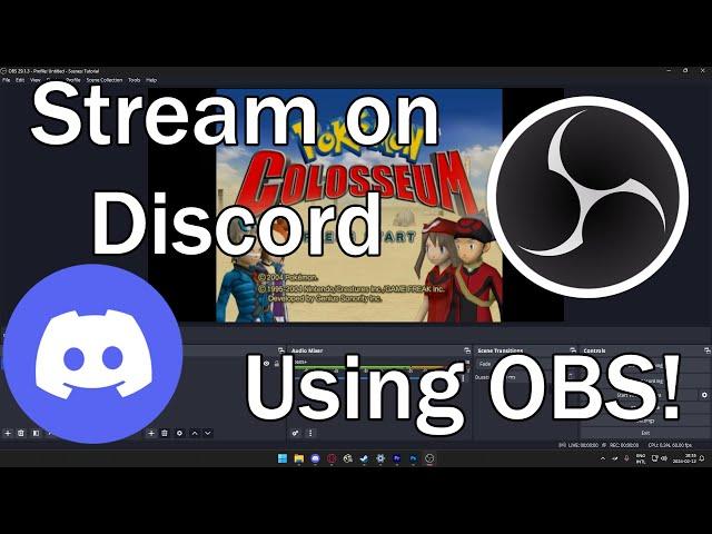 How to stream on Discord using OBS - WITH AUDIO!