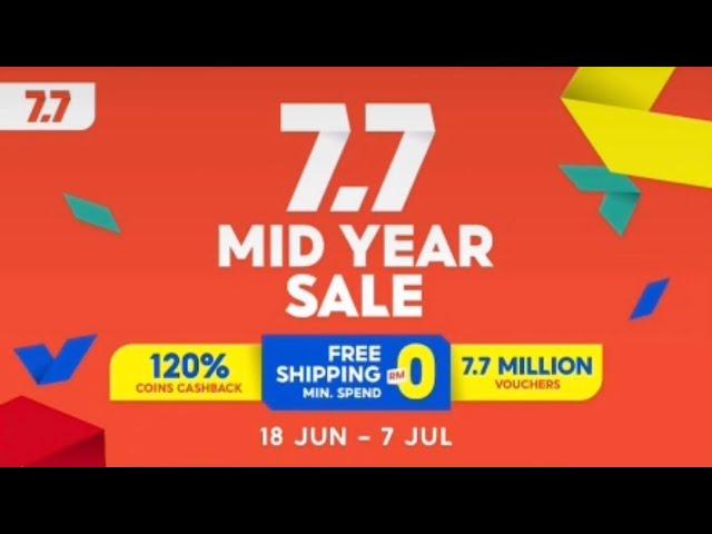 Shopee Malaysia 2021 7.7 Mid Year Sale is Happening Now | Shopee MY 77 by Contemporary Store