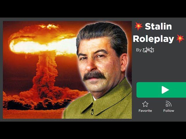 Roblox GAMES BASED on DICTATORS...