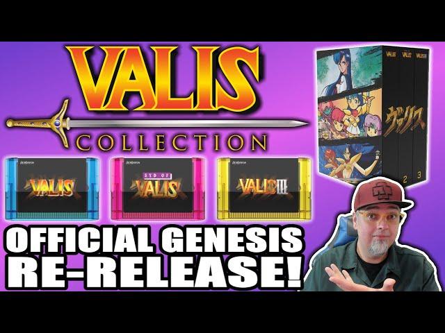The Valis Series Is Being Re-Released OFFICIALLY On The SEGA Genesis! NEW Collector's Edition!