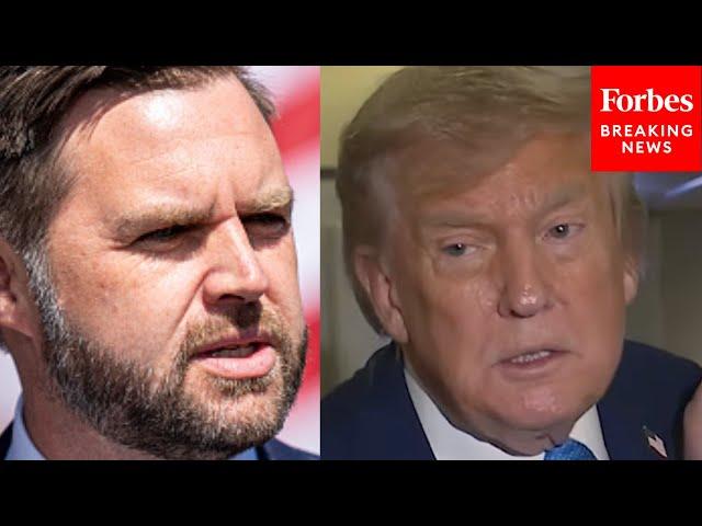 President Trump Asked About Sending VP Vance And Steve Witkoff To Meet With Iranians