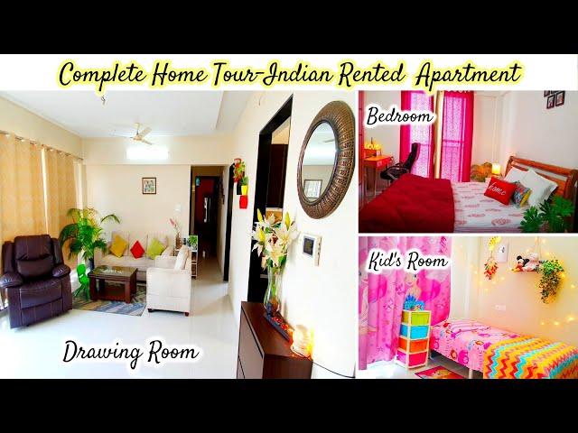 Home Tour 2021- SMALL,INDIAN,RENTED Apartment || Small Rented Home - Decorating & Organization Ideas