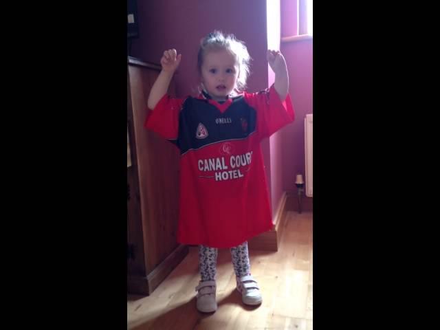 Maisie Mac Wishes Down GAA Good Luck!