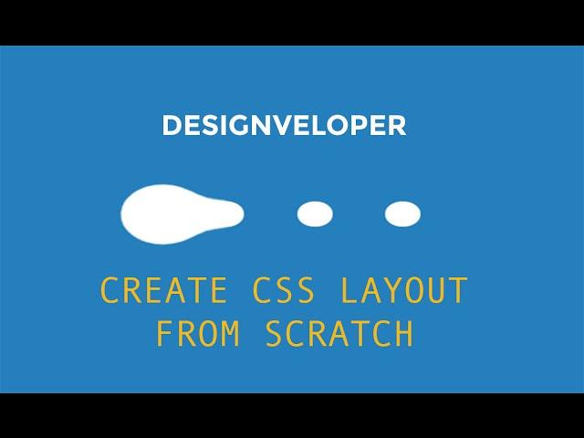 Create CSS online from Scratch - Designveloper