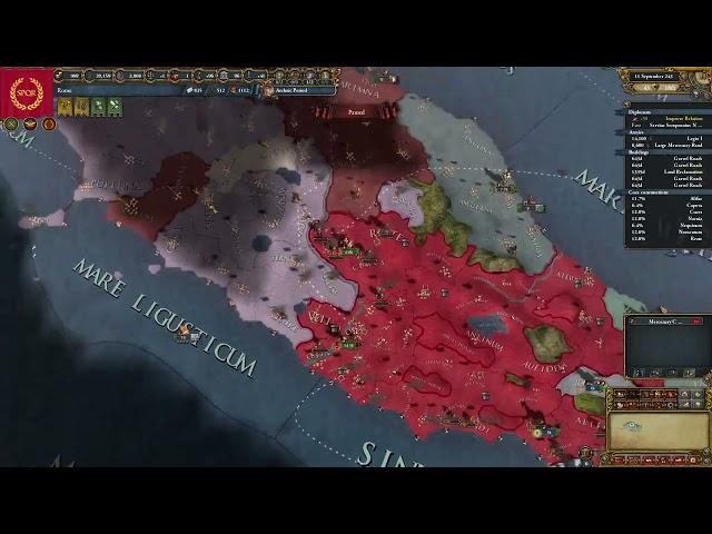 EUIV - Imperium Universalis - Rome EP12