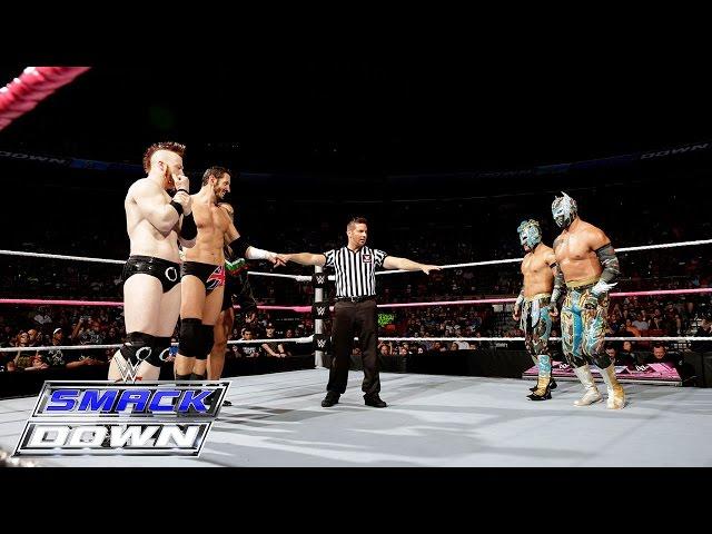 The Lucha Dragons vs. King Barrett & Sheamus: SmackDown, October 22, 2015