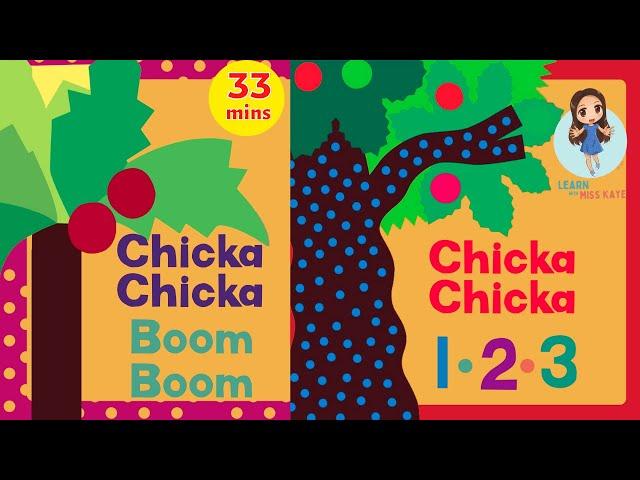 CHICKA CHICKA BOOM BOOM Read Aloud Animated | Chicka Chicka 123 Read Along Story for Toddlers