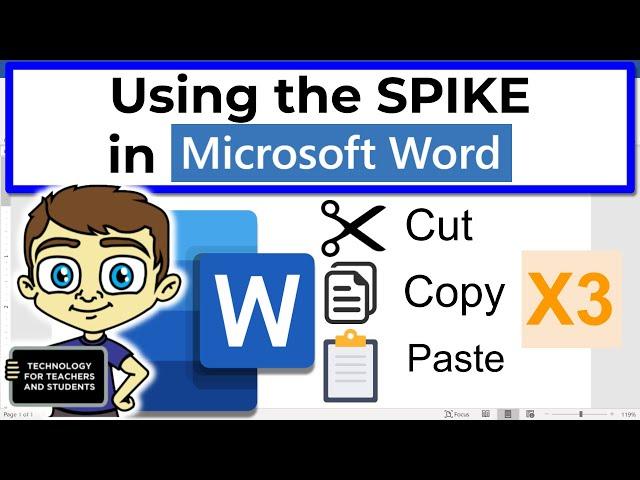 Mastering the Spike in Microsoft Word