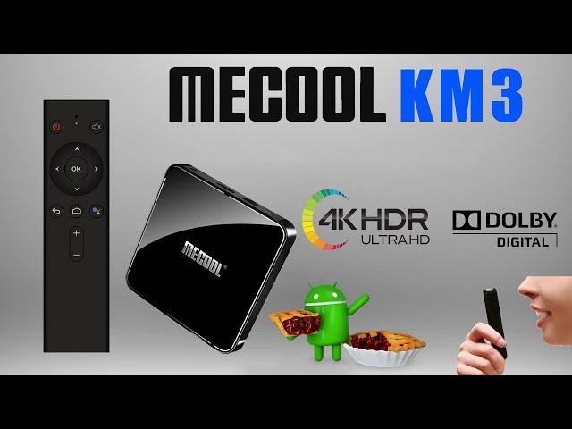 Mecool KM3 Amlogic S905X2 Certified Android TV 9.0 Pie TV Box Review