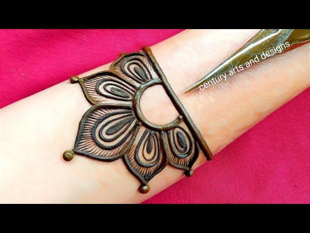 New stylish front hand mehndi design | easy mehndi | mehndi ka design | mehndi design | mehndi