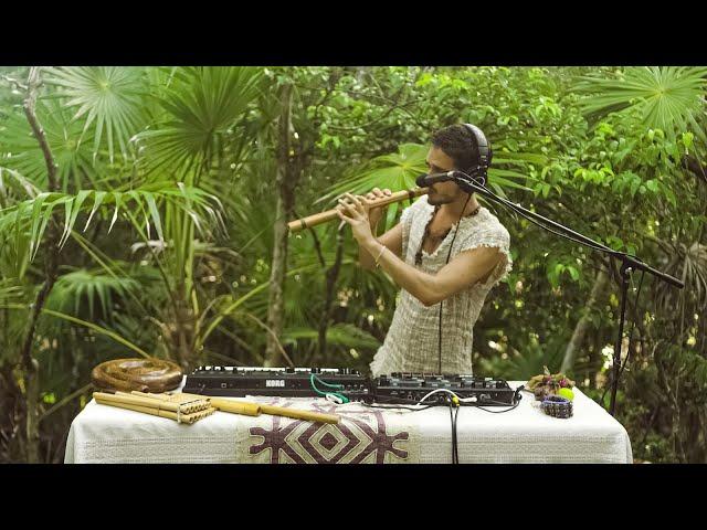 Janax Pacha - Into My Nature (Live Set in the Jungle - Tulum) {Folktronica | Organica}