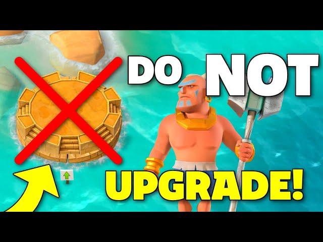 WARNING: Do NOT Upgrade the Mystical Monument in Boom Beach!