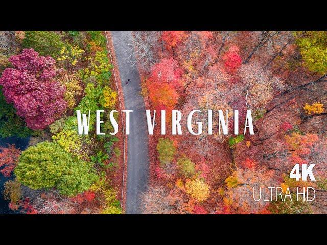 West Virginia Top 5 Travel Attractions in Peak Fall Foliage | Cinematic 4K