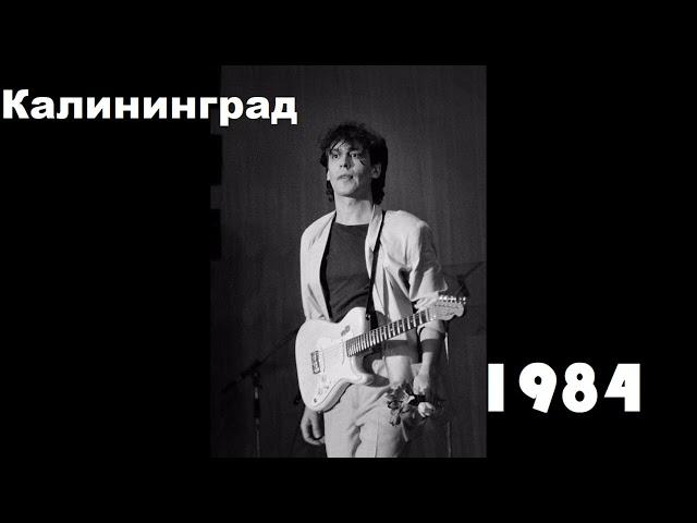 Концерт группы Динамик в Калининграде 1984 год.