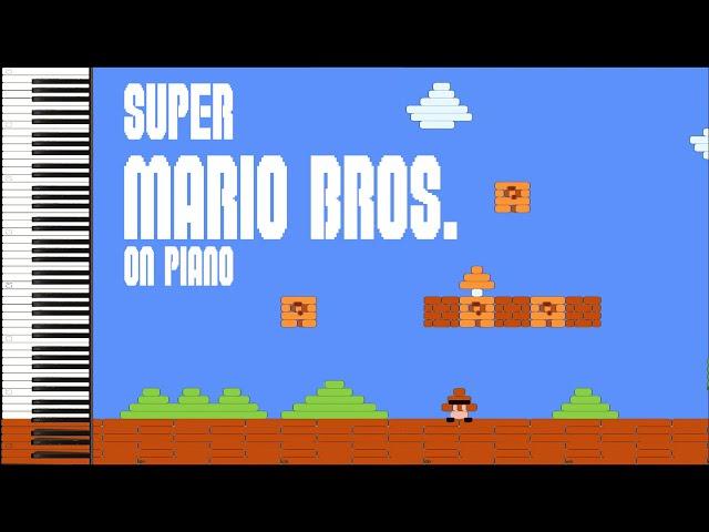 Synthesia Pictures - Super Mario Bros. (World 1-1)