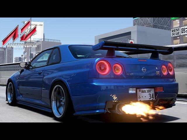 Assetto Corsa - Nissan Skyline R-34 GTR [My Favorite R-34 Mod]