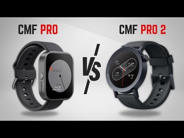 CMF Watch PRO 2 Vs CMF Watch PRO [Side-by-side Comparison]