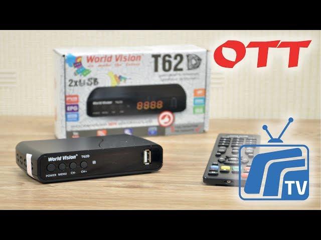 WorldVision T62D - подключение приставки к вашему телевизору - ProstoTV OTT телевидение