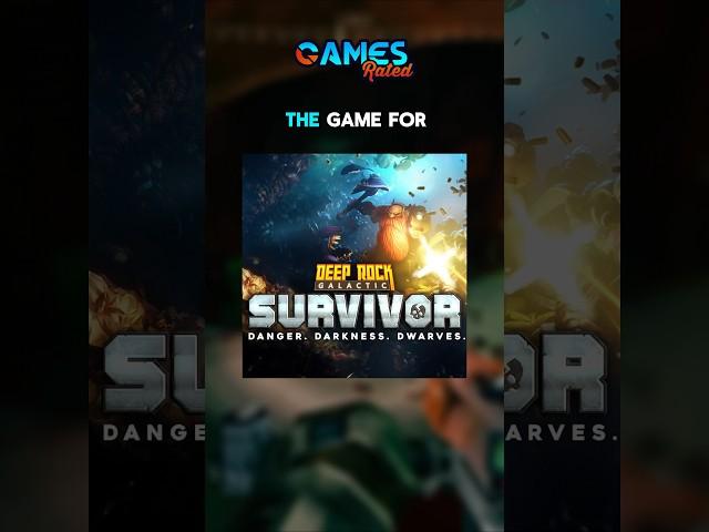 This Game deserves more HYPE! - Deep Rock Galactic: Survivor Review