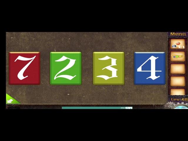 How to solve Escape Game 50 rooms 3 - level 40 (2022)