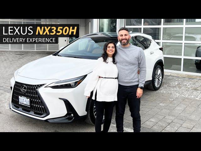 DREAM CAR DELIVERY! OUR FIRST NEW LEXUS SUV! 2023 Lexus NX350H