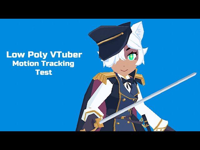 Low Poly Vtuber Motion Tracking Test