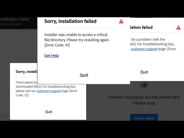 How to FIX Adobe 2021 Ps Pr TNT Install ERROR on mac Monterey