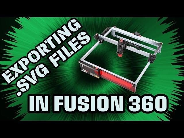 Fusion 360 Secrets: Laser-Ready SVG Files. Learn this in just 6 Minutes