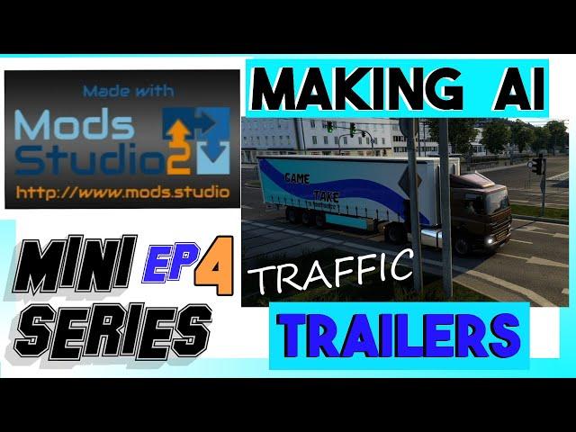 MAKING AI TRAFFIC TRAILER SKINS WITH MOD STUDIO 2 AND PDN.EP4 MINI SERIES . HOW TO FULL TUTORIAL