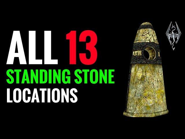 All Standing Stone Locations & What They Do | Skyrim