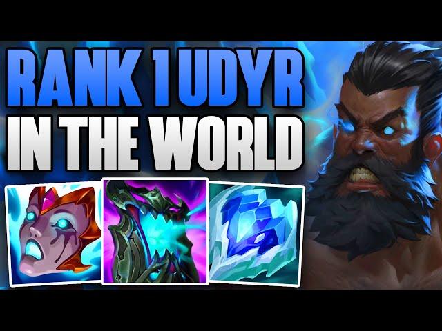 BEST UDYR IN THE WORLD CARRIES HIS TEAM! | CHALLENGER UDYR JUNGLE GAMEPLAY | Patch 14.10 S14