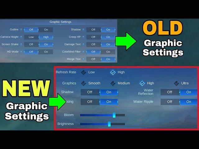 NEW SETTINGS in Mobile Legends For Smooth Gameplay | Fixed Lag, FPS Drop and more