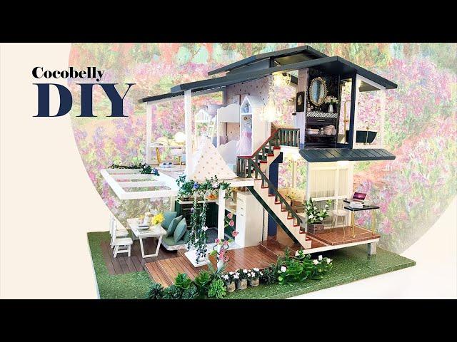 Monet Garden DIY Miniature Dollhouse Crafts Relaxing Satisfying Video