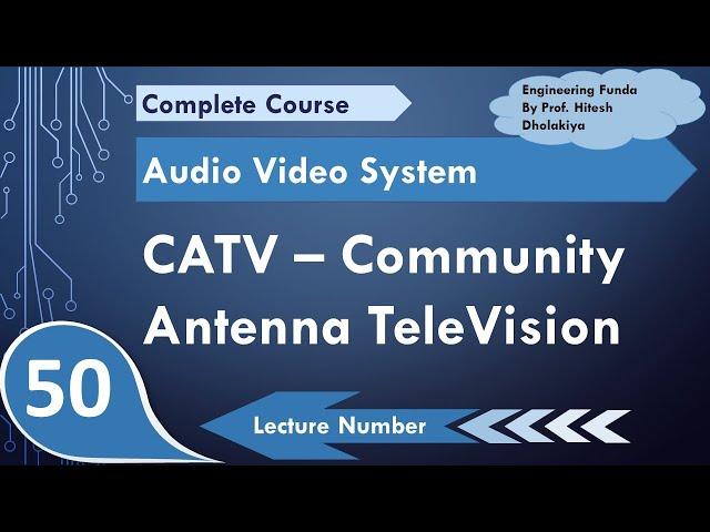 CATV Community Antenna/Access Television ( Basics, Block Diagram, Components & Working) Explained