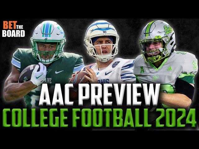 American Athletic Conference Football Preview 2024: Picks and Predictions | Win Totals and Futures