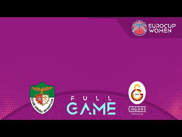 Sportiva/AzorisHotels v Galatasaray Cagdas Factoring | Full Basketball Game | EuroCup Women 2024-25