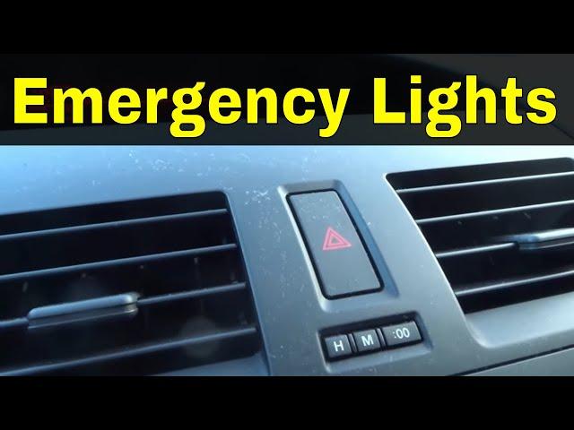 How To Use The Emergency Lights In Your Car-Driving Lesson