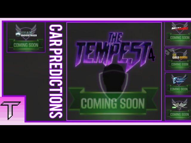 CSR2 (Tempest 4 Prize car) predictions...