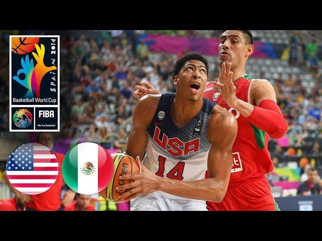 USA  vs Mexico  - Classic Full Games | FIBA Basketball World Cup 2014