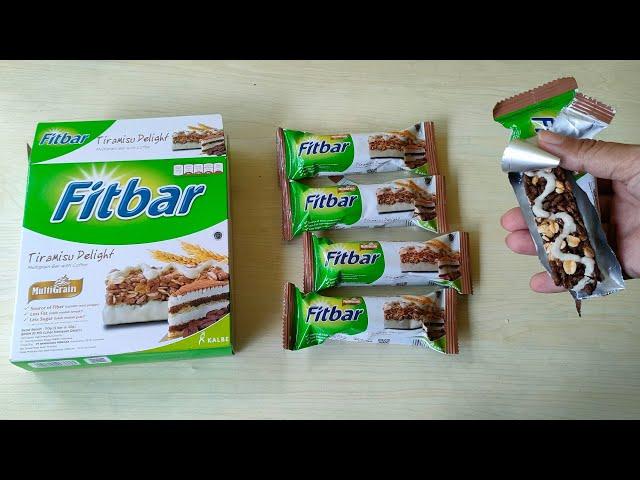 LOTS OF SNACKS FIT BAR TIRAMISU DELIGHT #ASMRVIDEO