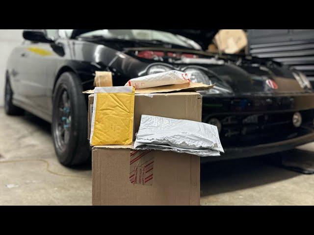 Mail call and unboxing Integra Type-R parts