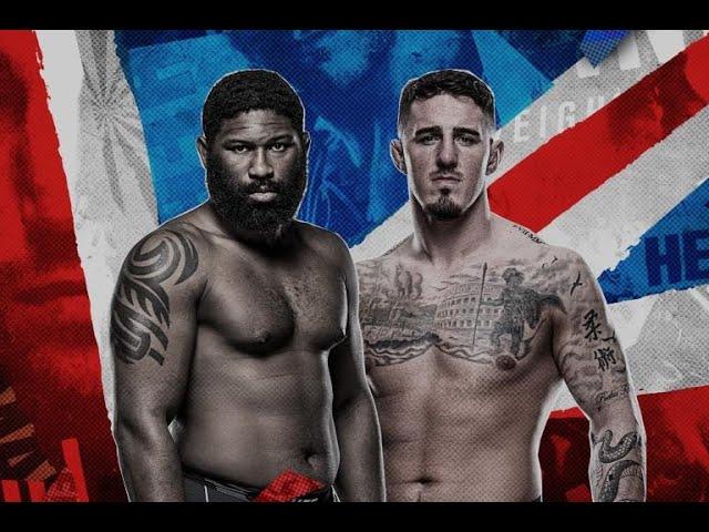 UFC Fight Night 208: Tale of the Tape Tom Aspinall vs Curtis  Blaydes