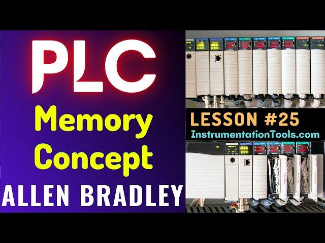 PLC Training 25 - Memory Concept in Allen Bradley RSLogix 500 PLC Programming