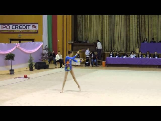 Йоанна Ангелова ДП Златен обръч-2014 въже