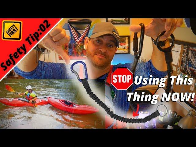 Tow Tether/Cow Tail Usage "Kayaking Safety Tip #02" (Re-Edit)