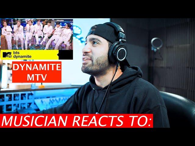 Jacob Restituto Reacts To BTS Dynamite - MTV Unplugged