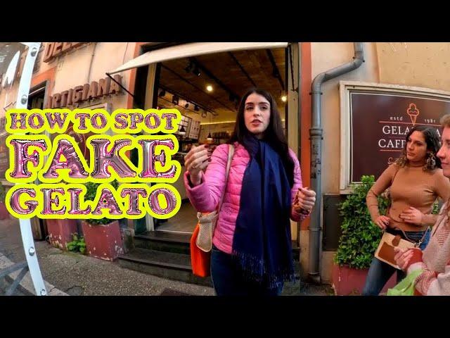 How To Identify Fake Gelato