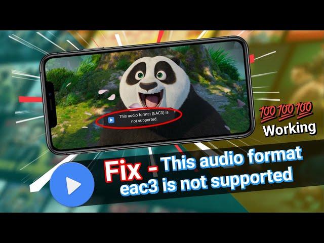 Fix - MX PLAYER audio format (eac3) is not Supported ||  ARMv8 NEON Custom Codec ||